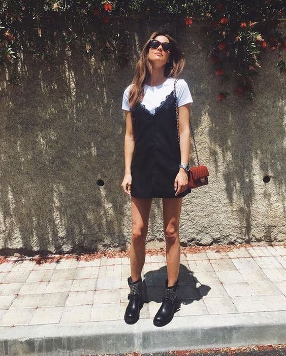 Stílusiskola: így viselj fekete ruhákat - DIVAT&STÍLUS - Stílusiskola - divat, fehér ruha, nyár, outfit, stílus, tavasz, 