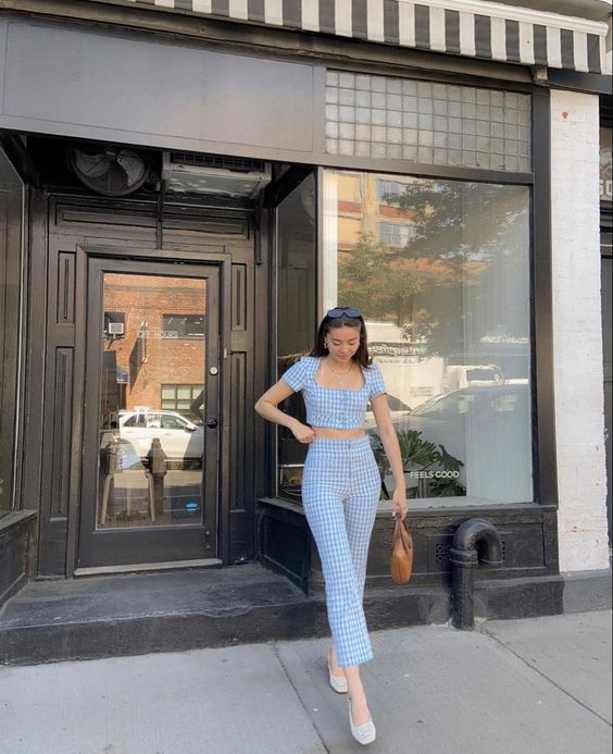 Stílusiskola: nyári szettek kockás ruhadarabokkal - DIVAT&STÍLUS - Hírek  - divat, kockás, kockás ruhadarab, nyár, outfit, stílus, 