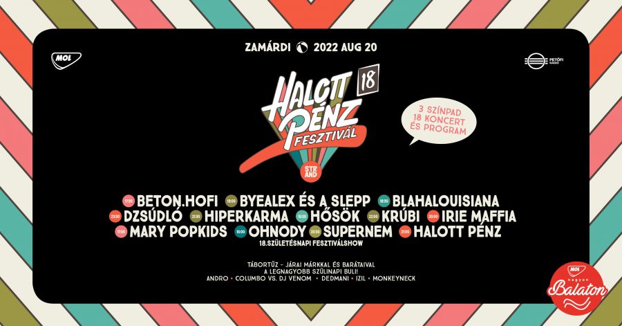 Halott Pénz Fesztivál augusztus 20-án Zamárdiban! - STYLENEWS - Rendezvények - fesztivál, halott pénz, nyár, programajánló, strand, strand fesztivál, 