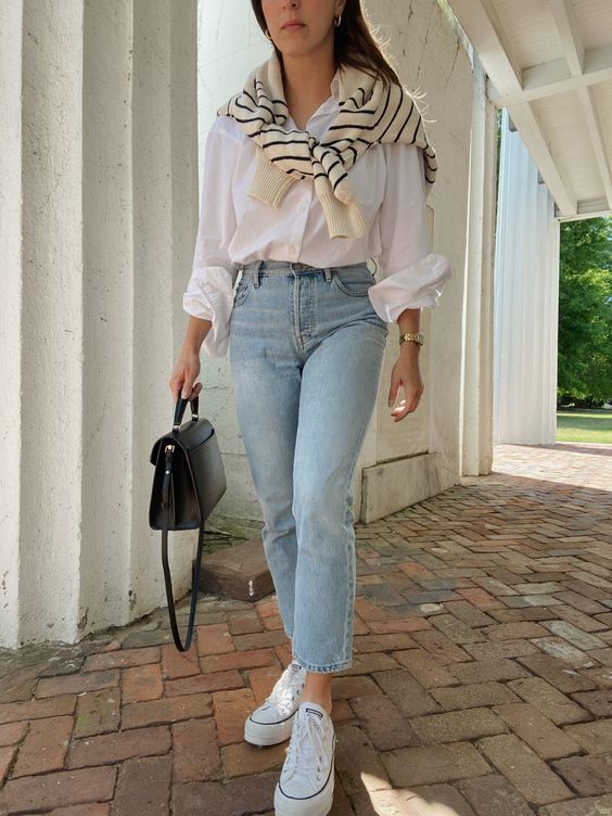 Stílusiskola: így viselj ősszel fehér ingeket - DIVAT&STÍLUS - Stílusiskola - divat, fehér ing, ing, outfit, stílus, 