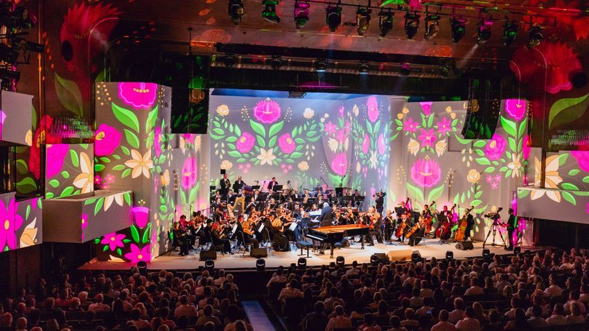 A zene és a látvány tökéletes harmóniája - STYLENEWS - Rendezvények - fényfestés, hangverseny, koncert, mvm, mvm zenergia, 