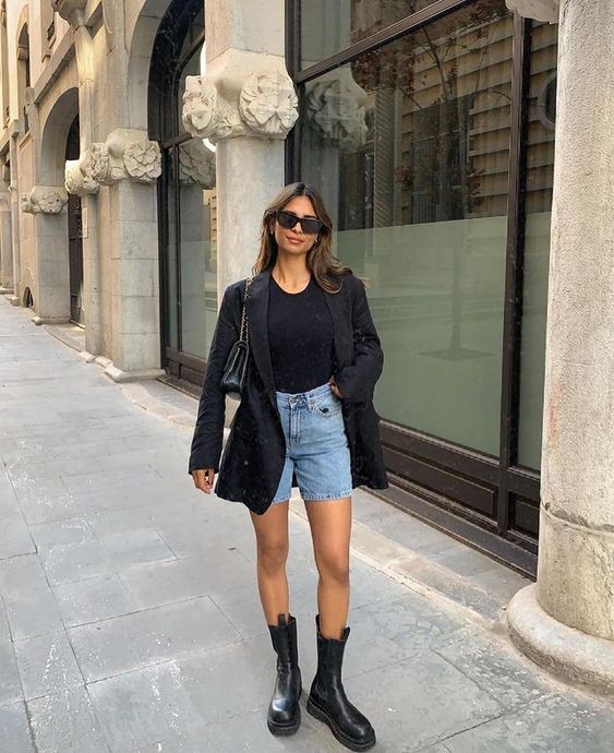 Stílusiskola: így viselj ősszel farmer shortokat - DIVAT&STÍLUS - Stílusiskola - divat, farmer, farmer short, outfit, ősz, short, stílus, 