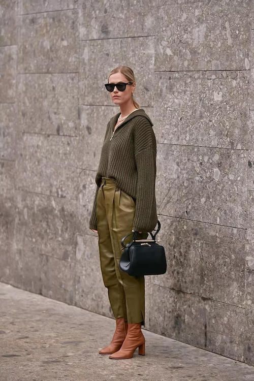 Stílusiskola: így viselj ősszel bőrnadrágokat - DIVAT&STÍLUS - Stílusiskola - bőrnadrág, divat, outfit, ősz, stílus, 