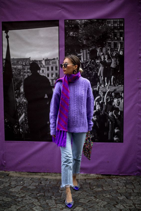 Stílusiskola: így viseld ősszel a lila színt - DIVAT&STÍLUS - Stílusiskola - divat, lila, outfit, ősz, stílus, 