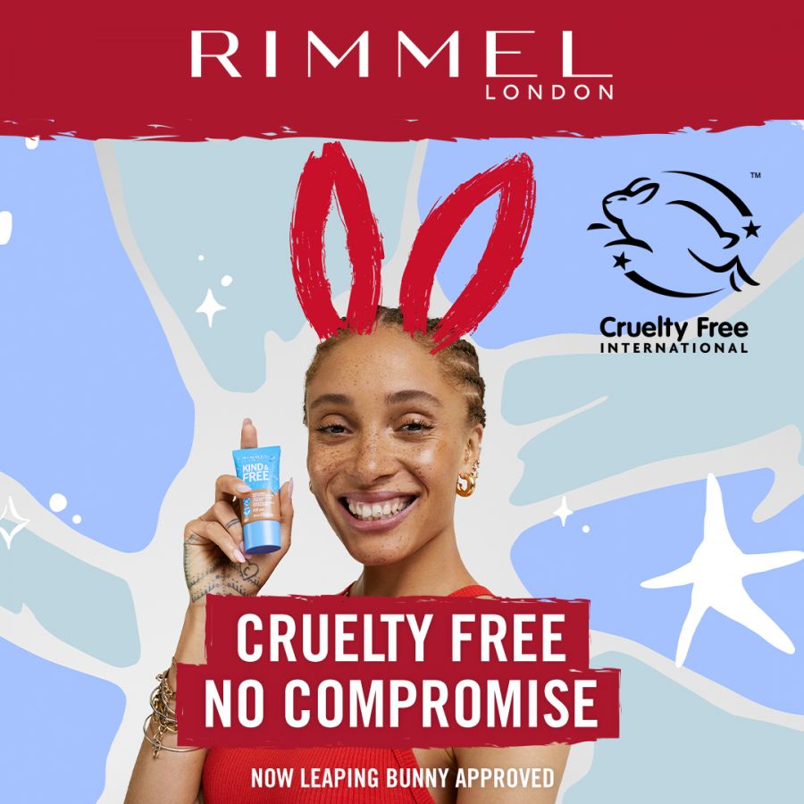 Újabb szépségápolási márka termékei lettek teljesen állatkísérlet-mentesek - SZÉPSÉG - Smink  - állatkísérlet-mentes, Leaping Bunny, rimmel, szépségápolás, 