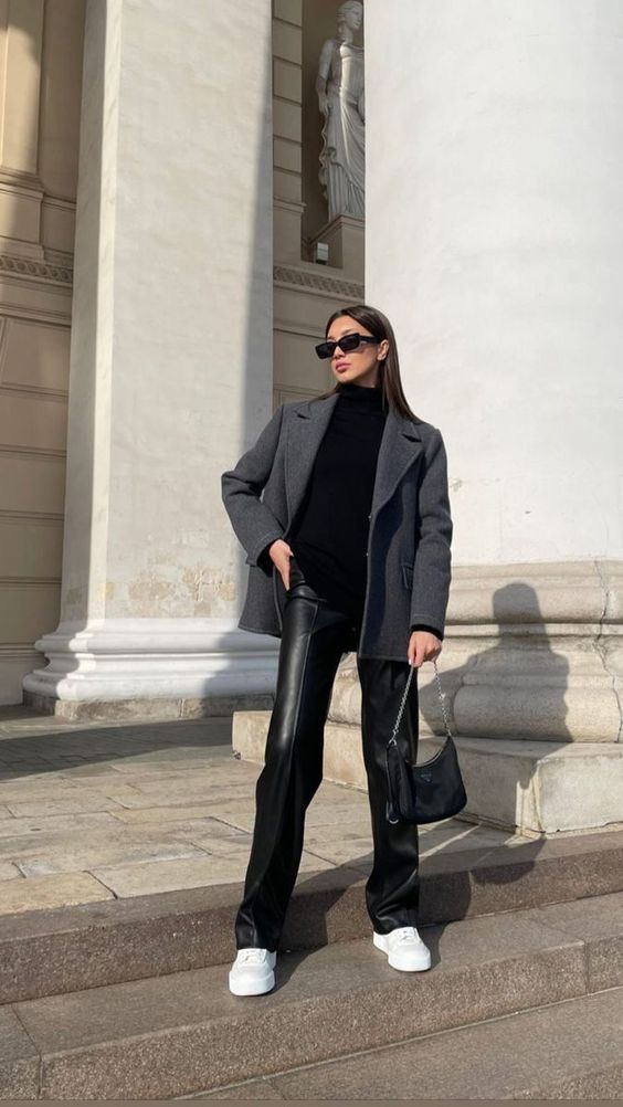 Stílusiskola: így viselj ősszel bőrnadrágokat - DIVAT&STÍLUS - Stílusiskola - bőrnadrág, divat, outfit, ősz, stílus, 