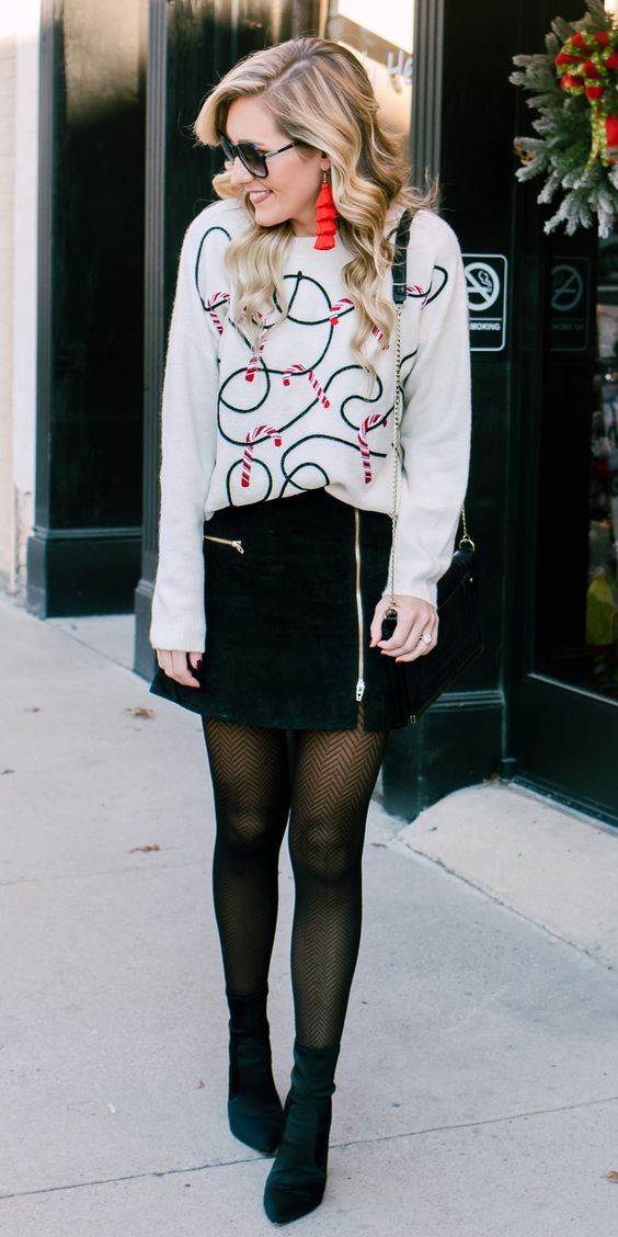 Stílusiskola: így viselj 'csúnya' karácsonyi pulcsikat - DIVAT&STÍLUS - Stílusiskola - csúnya pulcsi, divat, outfit, pulcsi, stílus, 