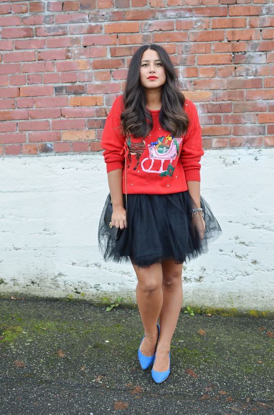 Stílusiskola: így viselj 'csúnya' karácsonyi pulcsikat - DIVAT&STÍLUS - Stílusiskola - csúnya pulcsi, divat, outfit, pulcsi, stílus, 