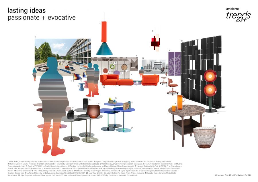 Az Ambiente Trends 23+ a fenntarthatóságot, a váratlan új ötleteket és a formatervezés iskolapéldáit helyezi előtérbe - STYLELIFE - Otthon & Design - ambiente, trendek, 