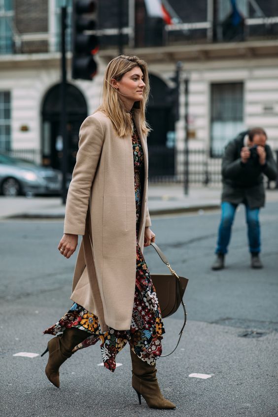 Stílusiskola: virágos ruhák a téli szezonra - DIVAT&STÍLUS - Stílusiskola - divat, outfit, stílus, tél, virágos ruha, 