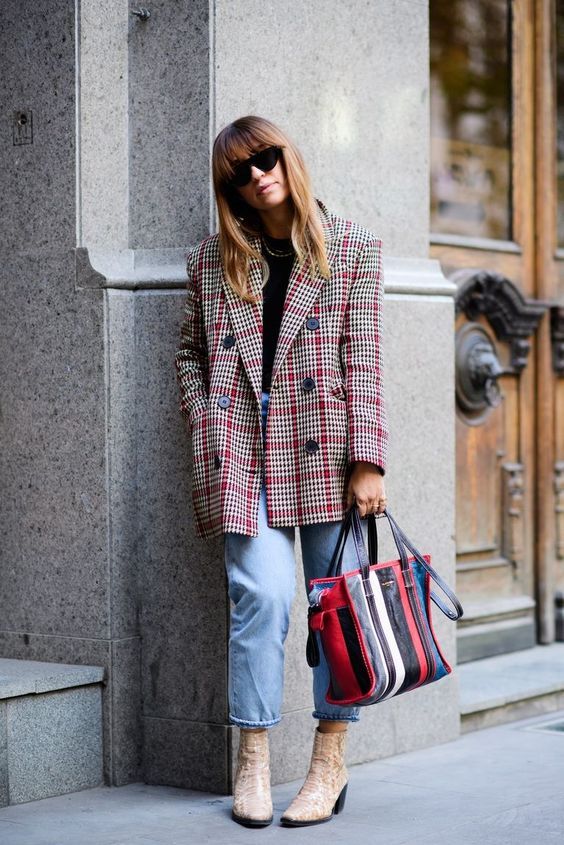 Stílusiskola: így viselj kockás blézereket - DIVAT&STÍLUS - Stílusiskola - blézer, divat, kockás blézer, outfit, stílus, 