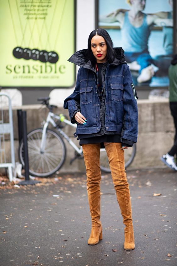 Stílusiskola: így viselj télen farmerdzsekiket - DIVAT&STÍLUS - Stílusiskola - divat, farmerdzseki, outfit, stílus, 