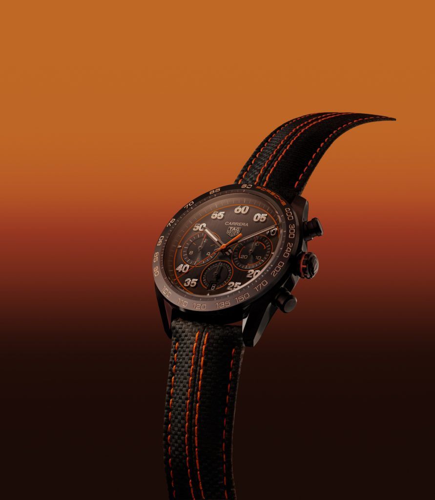 TAG Heuer Carrera Chronograph X Porsche Orange - DIVAT&STÍLUS -  - karóra, porsche, tag heuer, 