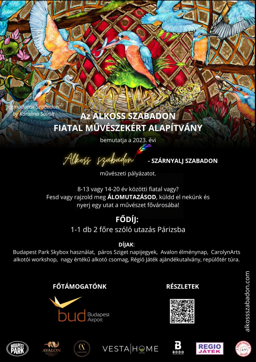 Álomutazásuk megfestésére hívja a fiatalokat az Alkoss szabadon művészeti pályázat - STYLENEWS - Kultúr-kitérő - alkoss szabadon 2023, 