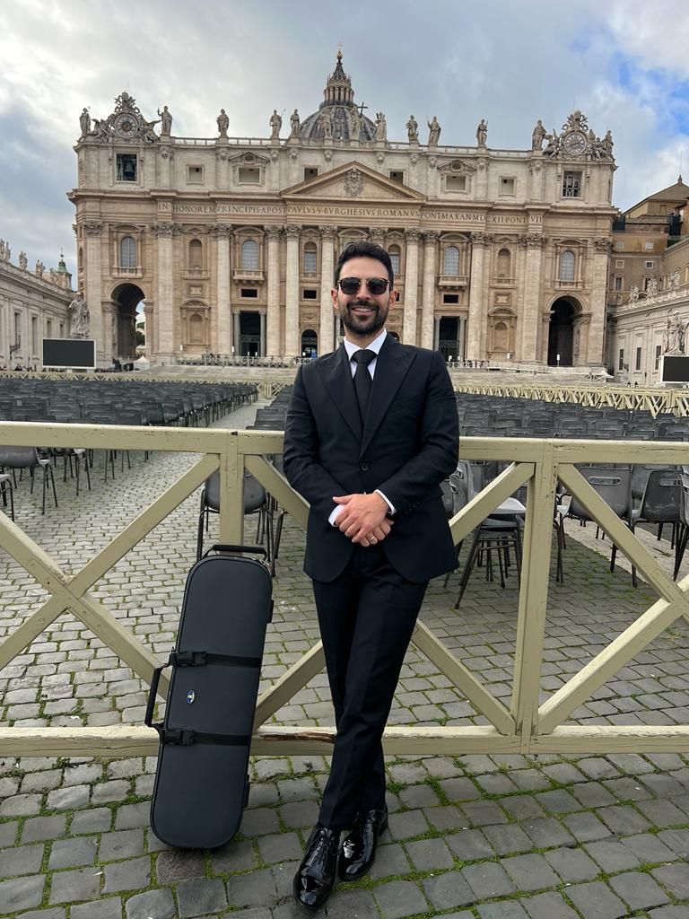 Magyar közreműködéssel játszott a pápa előtt a hegedűs zseni - STYLENEWS - Aktuális - hegedű, Pápa, Petar Markoski, 