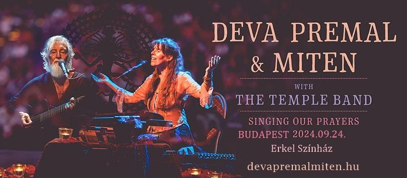 Deva Premal és Miten őszi koncertturnéjának egyik állomása 5 év kihagyás után ismét Budapesten lesz - STYLENEWS -  - deva premal, erkel színház, koncert, 
