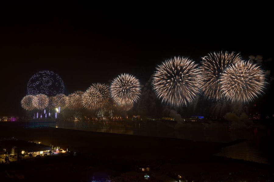 Megelevenedett a történelem  és két új Guinness világrekord született szilveszter éjjelén  az Egyesült Arab Emírségek égboltján - STYLENEWS -  - Egyesült Arab Emírségek, Rász el-Haima, 