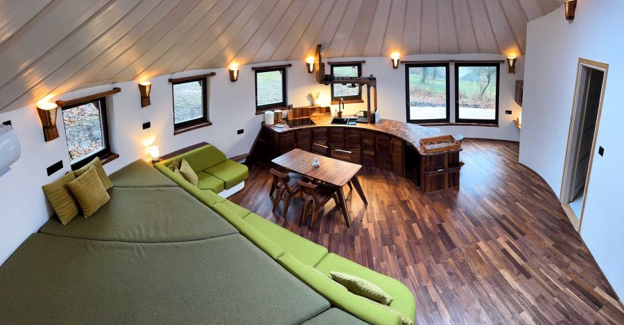 Designjurta a Cserhát szívében - STYLELIFE - Otthon & Design - Csíkszentmihályi Benjámin, Farkaskútvölgy  Cserhát, jurta, 