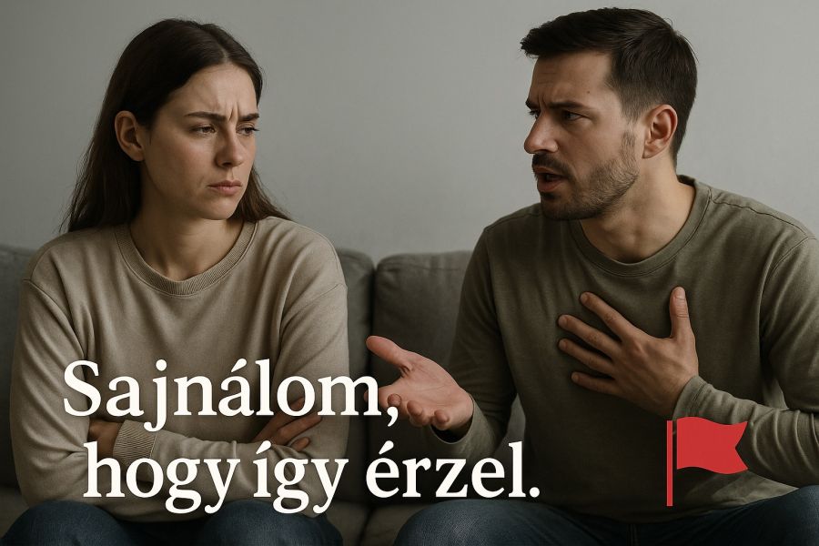 'Sajnálom, hogy így érzel.' - Mondatok, melyek óriási red flagek egy kapcsolatban - KERESD A NŐT  - Fesztelen mindennapok - gaslighting, manipuláció, 