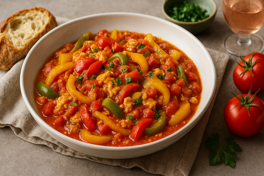 Lecsó újragondolva – a nyár esszenciája egy tányéron - STYLELIFE - Gasztronómia - lecsó recept, lecsó újragondolva, nyári ételek, 