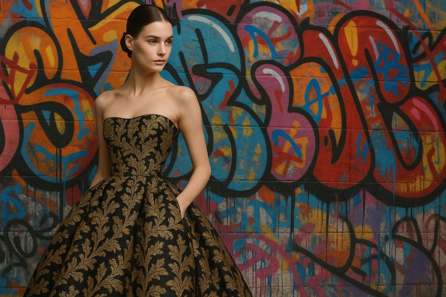 Street art és haute couture – amikor az utca beszivárog a luxusba - STYLENEWS - Style ART - haute couture, popkultúra, street art, styleart, 