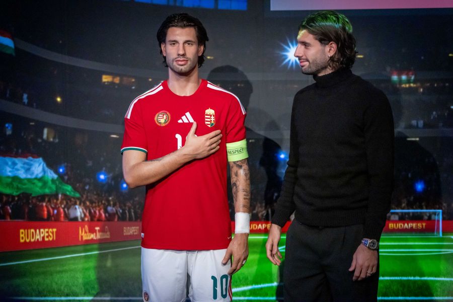 Átadták Szoboszlai Dominik viaszfiguráját a Madame Tussauds Budapest produkcióban - STYLENEWS - Aktuális - Madame Tussauds Budapest, Szoboszlai Dominik, 