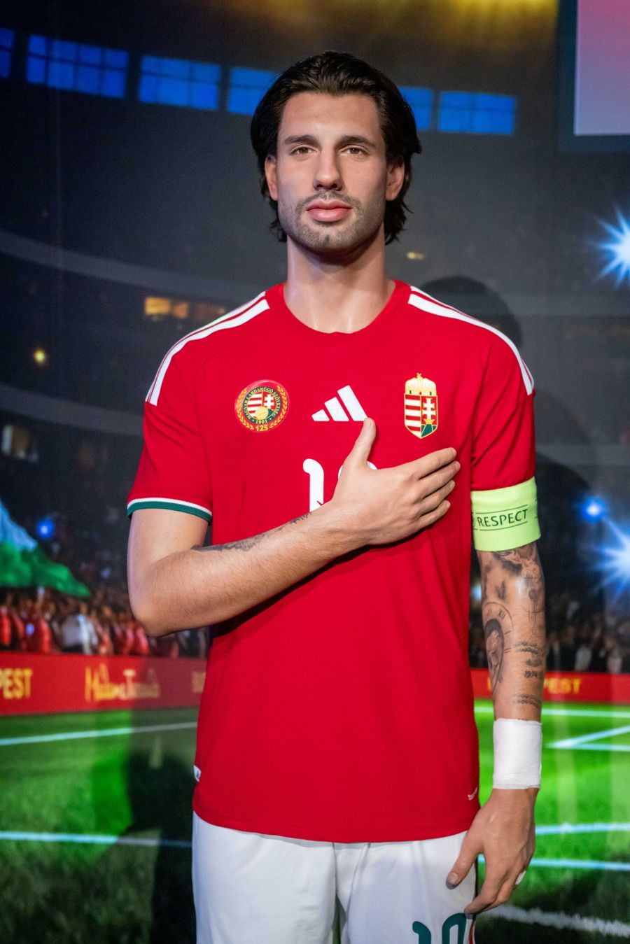 Átadták Szoboszlai Dominik viaszfiguráját a Madame Tussauds Budapest produkcióban - STYLENEWS - Aktuális - Madame Tussauds Budapest, Szoboszlai Dominik, 