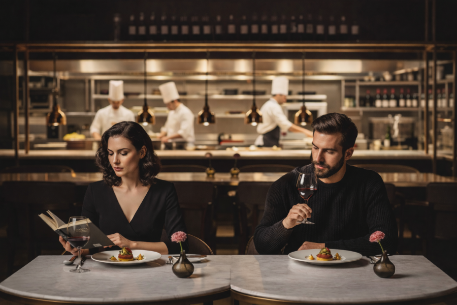 Solo Dining: Miért jó egyedül beülni egy étterembe? - KERESD A NŐT  - Fesztelen mindennapok - egyedül az étteremben, solo vacsora, 