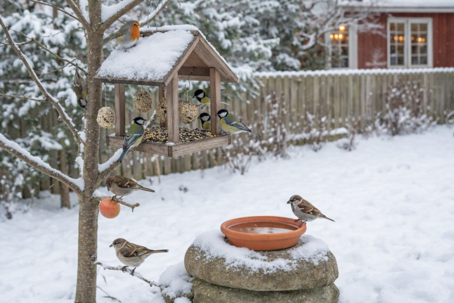 Vendégségben az ablakpárkányon: A téli madáretetés tudnivalói - STYLENEWS - Aktuális - madáretetés a kertben, madáretetés szabályai, téli madáretetés, 