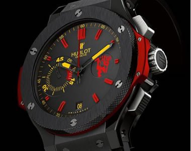 Hublot - Vörös Ördögök -  -  - Devil Bang, Hublot Red, óra, 