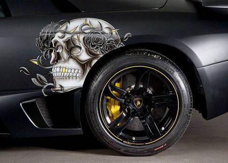 Ed Hardy ismét Autót díszít -  -  - Ed Hardy, Lamborghini, 