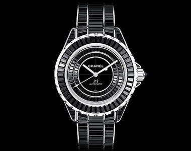 Chanel J12 Intense Black -  -  - chanel, luxus, óra, 