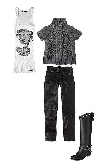 Hogyan légy rockos: a rocksztár stílus - Hírek  -  - bőr, bőrcsizma, bőrnadrág, csizma, Glamour, kabár, nadrág, póló, rock, rock stílus, rocksztár, 