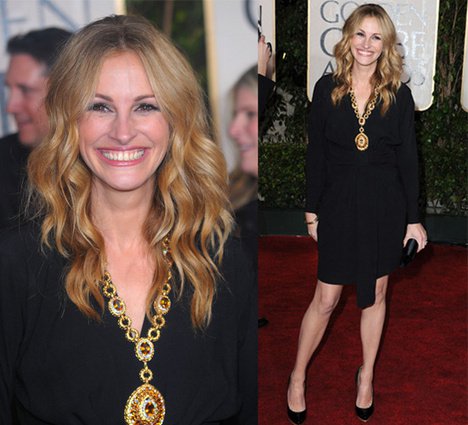 Golden Globe Awards 2010 - Hölgyeknek - Hírek  -  - Balenciaga, Bottega Veneta, Dianna Agron, Fergie, Giorgio Armani Privé, Glee, golden globe, Jasmine di Milo, Jayma Mays, Jennifer Garner, Julia Roberts, Julianne Moore, Kate Hudson, Kristen Bell, Lanvin, Laurent, Louis Vuitton, Marchesa, Penelopé Cruz, ruha, Sandra Bullock, színésznő, Versace, Yves Saint Laurent, 