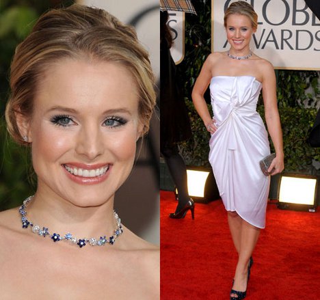 Golden Globe Awards 2010 - Hölgyeknek - Hírek  -  - Balenciaga, Bottega Veneta, Dianna Agron, Fergie, Giorgio Armani Privé, Glee, golden globe, Jasmine di Milo, Jayma Mays, Jennifer Garner, Julia Roberts, Julianne Moore, Kate Hudson, Kristen Bell, Lanvin, Laurent, Louis Vuitton, Marchesa, Penelopé Cruz, ruha, Sandra Bullock, színésznő, Versace, Yves Saint Laurent, 