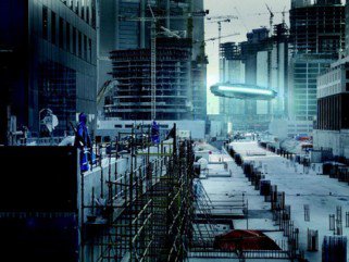 Dubaiban épül a Halálcsillag -  -  - Battle droid, Cédric Delsaux, darth vader, dubai, halálcsillag, Pierrick Gueneugue, star wars, 