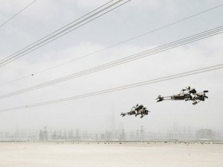 Dubaiban épül a Halálcsillag -  -  - Battle droid, Cédric Delsaux, darth vader, dubai, halálcsillag, Pierrick Gueneugue, star wars, 