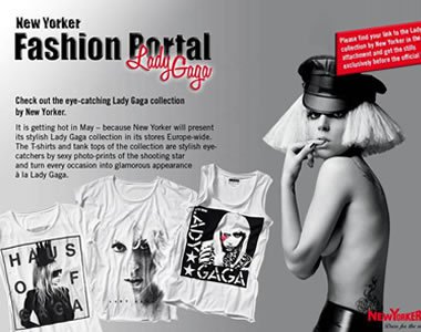 Lady Gaga és a New Yorker közös kollekciója - Hírek  -  - kollekció, lady gaga, new_yorker, 
