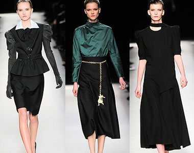 Yves Saint Laurent 2010/2011 ősz-tél -  -  - 2010 kollekció, divat, Yves Saint Laurent, 