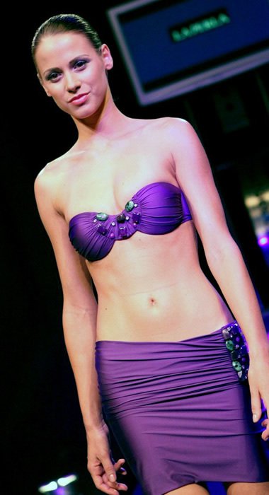 La Perla exkluzív divatbemutató -  -  - divatbemutató, Hilton, La Perla, Westend Hilton, 