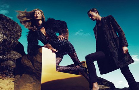 Gucci kampány 2010/11 ősz/tél - Hírek  -  - 2010/11, Gucci, kampány, Marcus Piggott, Mert Alas, ősz/tél, Raquel Zimmermann, 