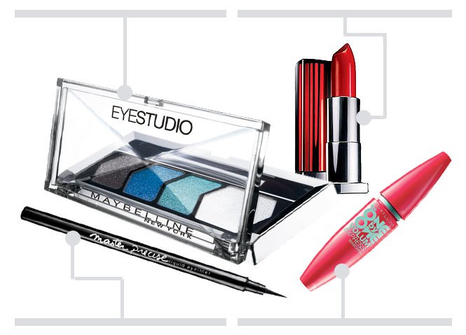 Maybelline -Angyali üdvözlet sminkkollekció - Hírek  - Smink  - Larion Oscar, Maybelline, one-by-one, rúzs, ünnepi smink, 