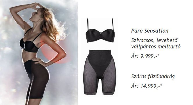 Az Érzéki Alakformálás egyre csábítóbb – megérkezett a Triumph “Shape Sensation” őszi kollekciója - Hírek  -  - alakformálás, fehérnemű, kollekció, ruha, Shape Sensation, Triumph, 
