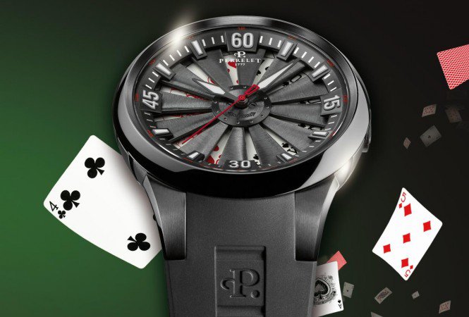 Perrelet Turbine Poker karóra - Fesztelen mindennapok -  - karóra, Perrelet Turbine Poker, poker, 