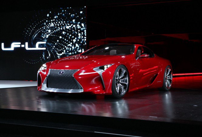 Káprázatos tanulmányt mutatott be Detroitban a Lexus - Videó -  -  - Lexus, LF-LC, 