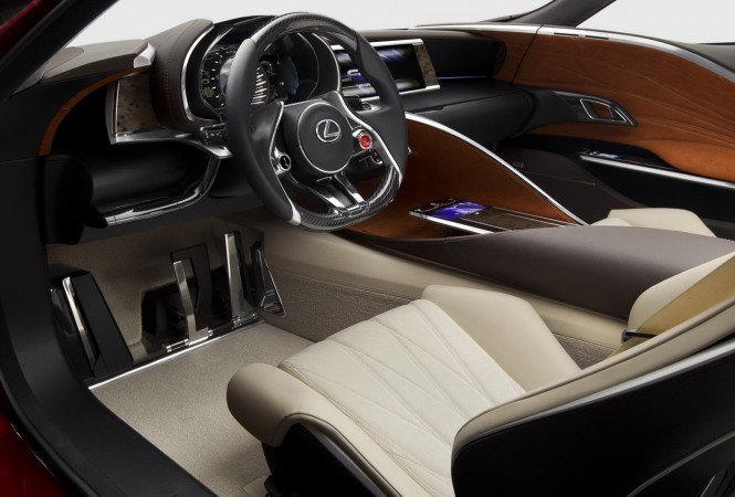 Káprázatos tanulmányt mutatott be Detroitban a Lexus - Videó -  -  - Lexus, LF-LC, 