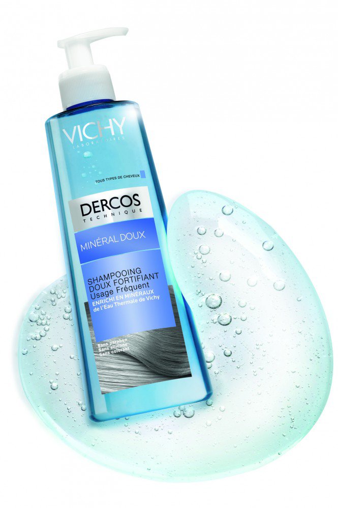 Vichy Dercos Kímélő Minerál ásványi sampon - Hajápolás  -  - 