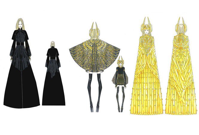 Másold Madonnát! - Hírek  -  - arany, combcsizma, fekete, flitterek, Givenchy, Madonna, Super Bowl, 