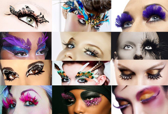 Extrém műszempillák - Smink  -  - 3D műszempilla, extrém, műszempilla, partysmink, 