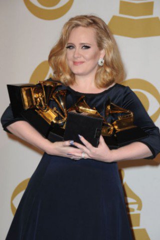 Adele szinte mindent visz - 54. Grammy-gála Los angeles - Fesztelen mindennapok -  - 54. Grammy-gála, Adele, Foo Fighters, Grammy, Los angeles, 